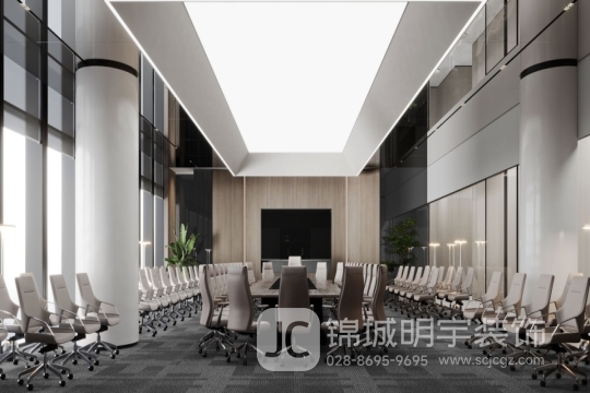 現(xiàn)代極簡辦公室裝修設計案例