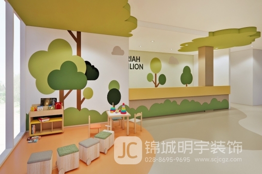 自然與溫馨的兒童醫(yī)院裝修設(shè)計案例